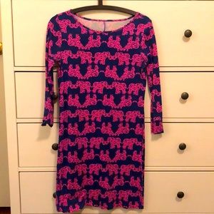 Lilly Pulitzer elephant dress